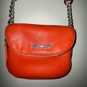 cute orange side bag/purse